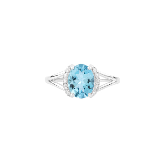 Aquamarine Ring