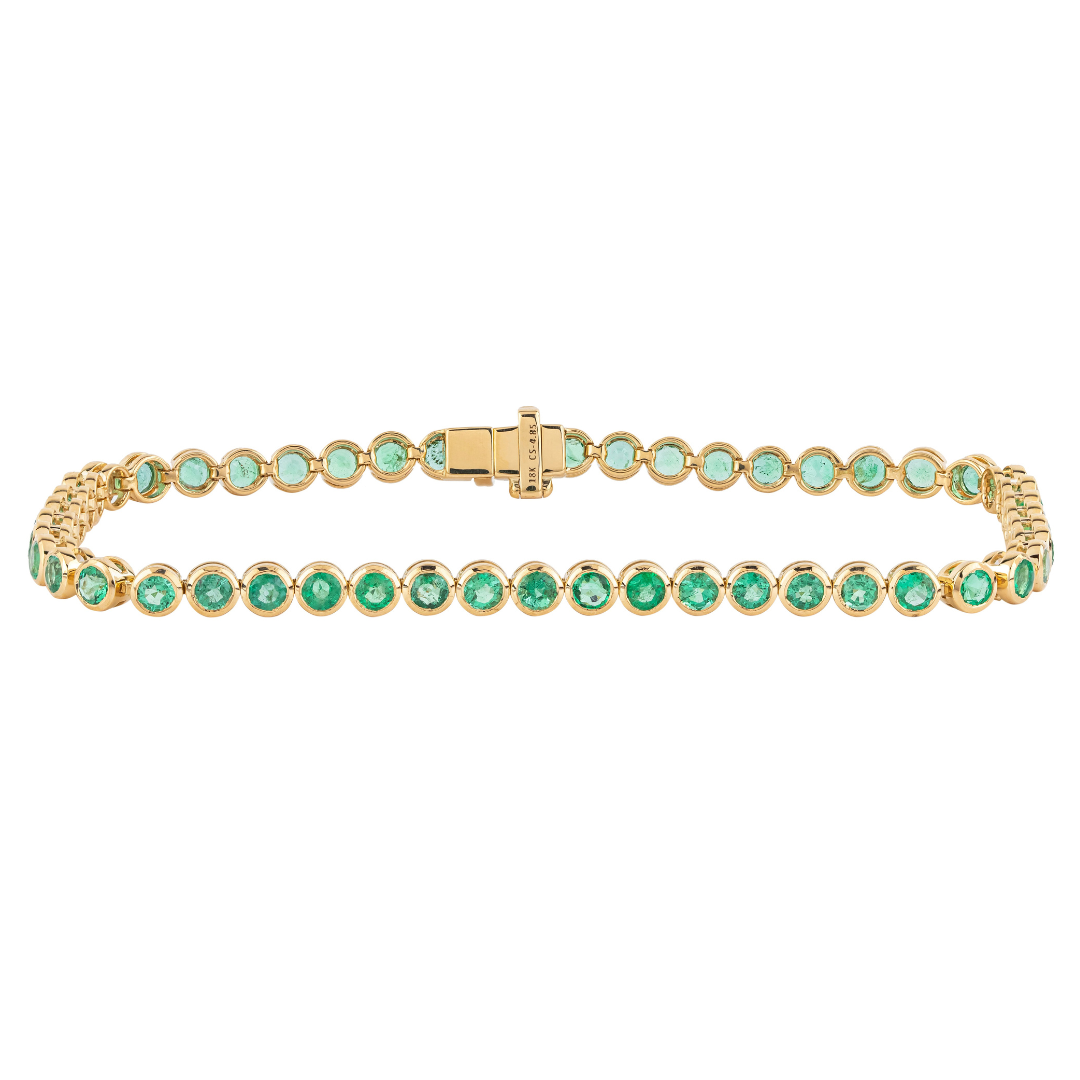 Bracelet Emerald 4.35 cts