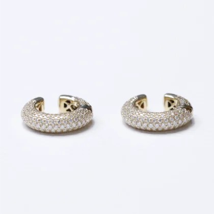 Ear Cuff Diamonds 18k Yellow Gold 0.77 cts