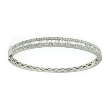 Bangle 18k Diamond Bracelet 1.86ct