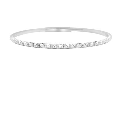 Diamond Bracelet 18 k White Gold 0.20 ct
