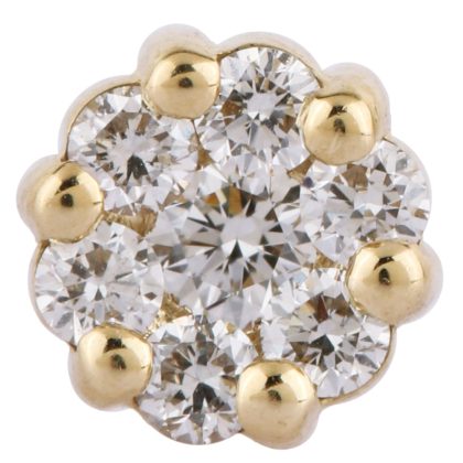 DIAMOND EARRINGS 18K 0.57ct