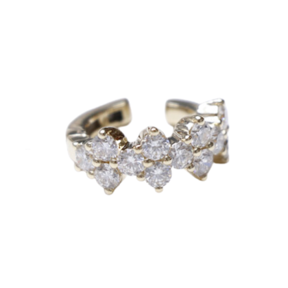 Ear Cuff Diamonds 18k Yellow Gold 0.78 cts