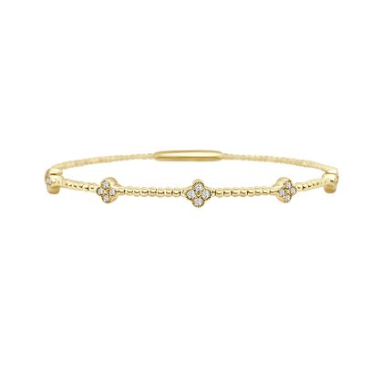 Diamond Bracelet 18 k Yellow Gold 0.35 ct