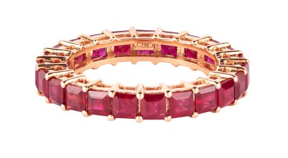 Ring Ruby 18k Yellow Gold 4.48 ct