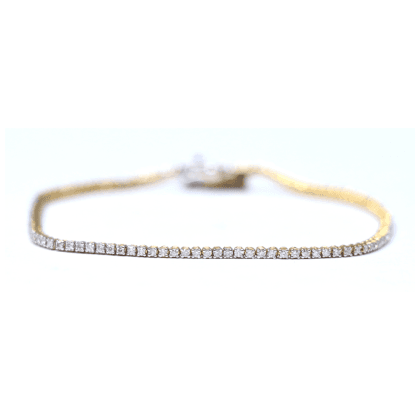 Bracelet Diamonds 18k Yellow Gold 0.83 cts