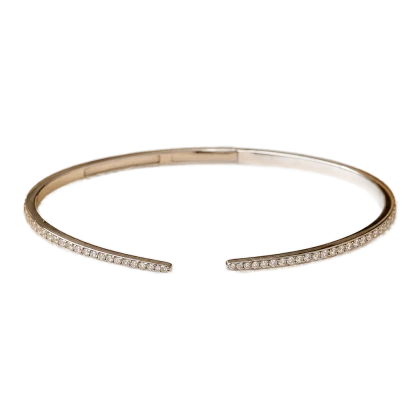 Bracelet Diamonds 18k White Gold 0.75 cts