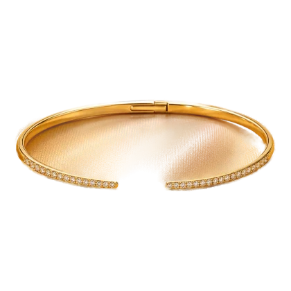 Bracelet Diamonds 18k Yellow Gold 0.75 cts