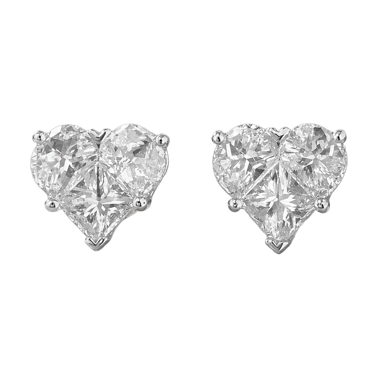 earring diamond 2.07 cts